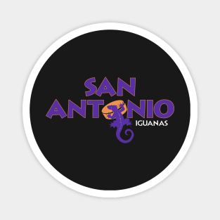 San Antonio Iguanas (Full) Magnet